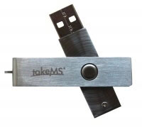 Takems MEM-Drive Mini Metal 4GB (TMS4GUMIM1R05)